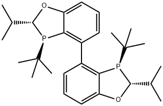 (2R,2'S,3R,3'R)-3,3'-di-tertbutyl-2,2'-diisopropyl- 2,2',3,3'-tetrahydro-4,4'- bibenzo[d][1,3]oxaphosphol e