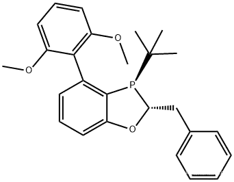 (2R,3R)-2-benzyl-3-(tertbutyl)-4-(2,6- dimethoxyphenyl)-2,3- dihydrobenzo[d][1,3]oxaph osphole