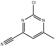 2-chloro-6-methylpyrimidine-4-carbonitrile