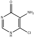4(1H)-pyrimidinone, 5-amino-6-chloro- (9CI)