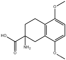 2-Amino-1,2,3,4-tetrahydro-5,8-dimethoxy-2-naphthalenecarboxylic acid