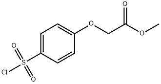 (4-Chlorosulfonylphenoxy)acetic acid methyl ester