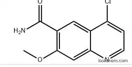 Lower price 4-chloro-7-Methoxyquinoline-6-carboxaMide