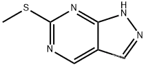 6-(Methythio)-1H-pyrazolo[3,4-d]pyrimidine