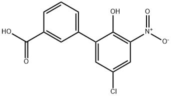 5'-Chloro-2'-hydoxy-3'-nitro-(1,1'-biphenyl)-3-Carboxylic acid