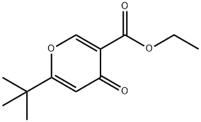6-tert-butyl-4-oxo-4H-Pyran-3-carboxylic acidethyl ester