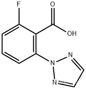 6-(2H-1,2,3-Triazole-2-yl)-fluorobenzoicacid