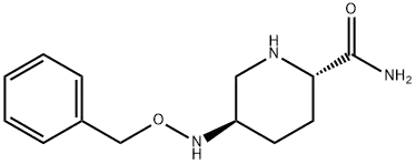 (2S,5R)-5-[(benzyloxy)amino]piperidine-2-carboxamide