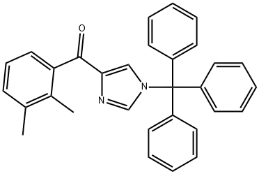 1-(2,3-dimethylphenyl)-1-(1H-imidazol-4-triphenylmethyl)methanone