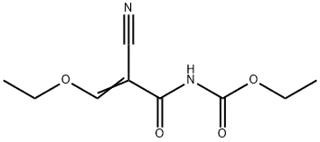 ethyl [(2E)-2-cyano-3-ethoxyprop-2-enoyl]carbamate