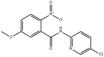 N-(5-chloropyridin-2-yl)-5-methoxy-2-nitrobenzamide