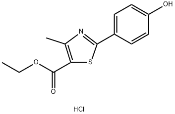 Ethyl 2-(4-Hydroxyphenyl)-4-methylthiazole-5-carboxylate Hydrochloride