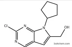 hot sell (2-chloro-7-cyclopentyl-7H-pyrrolo[2,3-d]pyriMidin-6-yl)Methanol