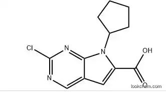 Lowest price 2-chloro-7-cyclopentyl-7H-pyrrolo[2,3-d]pyriMidine-6-carboxylic acid