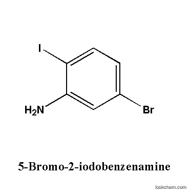 5-Bromo-2-iodobenzenamine 98%