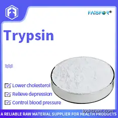 Pharmaceutical Intermediate Trypsin Powder CAS 9002-07-7 with Bulk Price