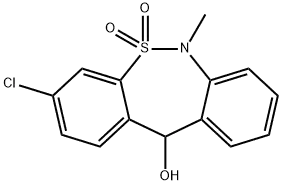 3-Chloro-6,11-dihydro-6-methyldibenzo[c,f][1,2]thiazepin-11-ol 5,5-dioxide
