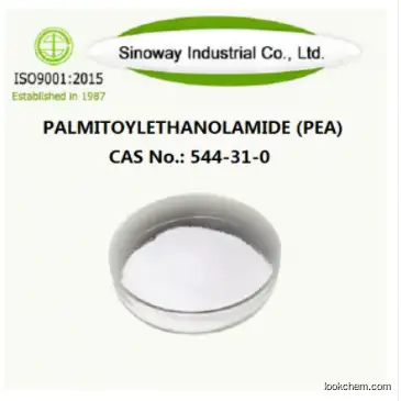 98% up PALMITOYLETHANOLAMIDE Palmidrol PEA  544-31-0(544-31-0)