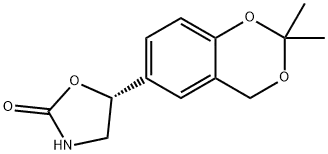 2-Oxazolidinone, 5-(2,2-diMethyl-4H-1,3-benzodioxin-6-yl)-, (5R)-