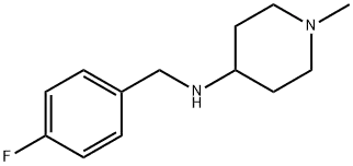 N-[(4-Fluorophenyl)methyl]-1-methyl-4-piperidinamine