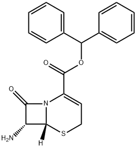 7-Amino-8-oxo-5-thia-1-azabicyclo[4.2.0]oct-2-ene-2-carboxylic acid diphenylmethyl ester