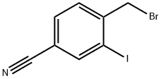 4-(Bromomethyl)-3-iodobenzonitrile