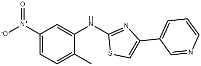 N-(2-Methyl-5-nitrophenyl)-4-(3-pyridinyl)-2-thiazolamine
