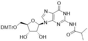 5'-O-DMTr-N2-isobutyrylguanosine; 5'-DMT-ibu-rG