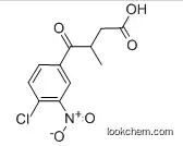 Benzenebutanoic acid, 4-chloro-β-methyl-3-nitro-γ-oxo- 85633-96-1
