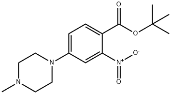 tert-butyl 4-(4-methylpiperazin-1-yl)-2-nitrobenzoate