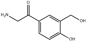 Ethanone,2-amino-1-[4-hydroxy-3-(hydroxymethyl)phenyl]-hydrochloride(1:1)