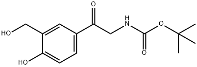 Carbamic acid,N-[2-[4-hydroxy-3-(hydroxymethyl)phenyl]-2-oxoethyl]-,1,1,-dimethylethyl ester