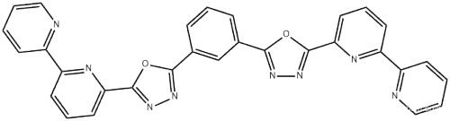 1,3-Bis[2-(2,2'-bipyridine-6-yl)-1,3,4-oxadiazo-5-yl]benzene