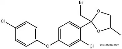 1,3-Dioxolane, 2-(bromomethyl)-2-[2-chloro-4-(4-chlorophenoxy)phenyl]-4-methyl- cas no. 873012-43-2 98%