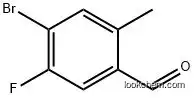 4-Bromo-5-fluoro-2-methylbenzaldehyde cas no. 861928-26-9 98%(861928-26-9)