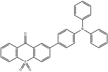 2- [4- (diphenylamino) phenyl] - 10, 10- dioxide-9H - thioxanthen-9- one