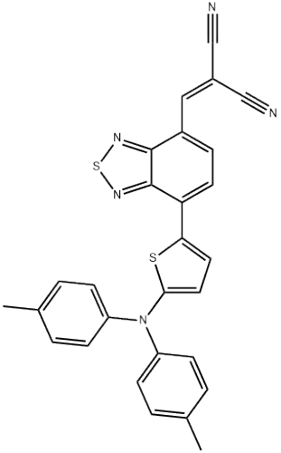 Propanedinitrile, 2-[[7-[5-[bis(4-Methylphenyl)aMino]-2-thienyl]-2,1,3-benzothiadiazol-4-yl]Methylene]-