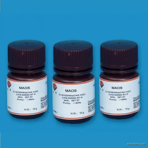 MAOS (CAS 82692-97-5) N-ethyl-N - (2-hydroxy-3-sulfopropyl) - 3,5-dimethylaniline sodium salt monohydrate manufacturer , purity ≥ 99%