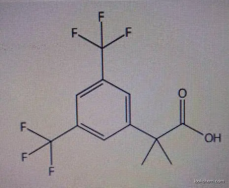 2-[3,5-bis(trifluoromethyl)phenyl]-2-methylpropanoic acid