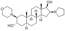 (2b,3a,5a,16b,17b)-2-(4-Morpholinyl)-16-(1-pyrrolidinyl)androstane-3,17-diol