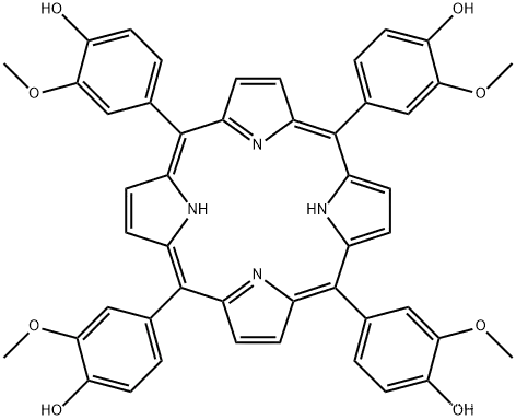 4,4',4'',4'''-(21H,23H-Porphine-5,10,15,20-tetrayl)tetrakis(2-methoxyphenol)