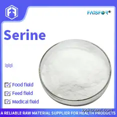 ISO supply Stock Cosmetic grade moisturizer ingredient L-Serine powder 99% Serine