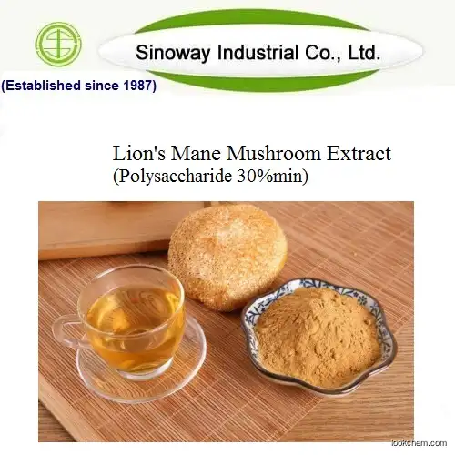 Factory Supply Natural Lion's Mane Mushroom Extract Powder