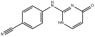 4-((4-Oxo-1,4-dihydropyriMidin-2-yl)aMino)benzonitrile
