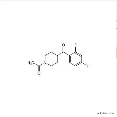 1-[4-(2,4-difluorobenzoyl)piperidin-1-yl]ethanone  CAS No. 84162-82-3