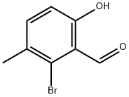 2-BroMo-6-hydroxy-3-Methyl-benzaldehyde