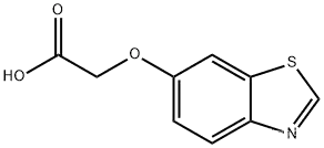 Acetic acid, (6-benzothiazolyloxy)- (9CI)