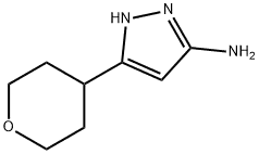 5-(tetrahydro-2H-pyran-4-yl)-1H-pyrazol-3-aMine