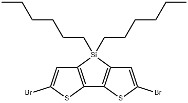 2,6-Dibromo-4,4-dihexyl-4H-silolo[3,2-b:4,5-b']dithiophene