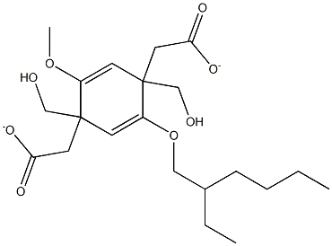 1,4-Benzenedimethanol, 2-[(2-ethylhexyl)oxy]-5-methoxy-, 1,4-diacetate